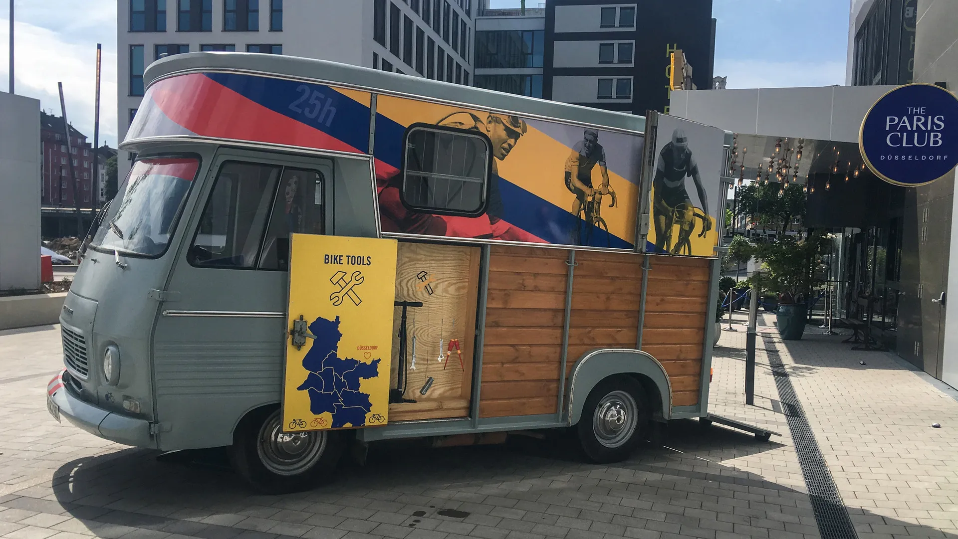 25 hours hotels: Fahrradtruck Düsseldorf