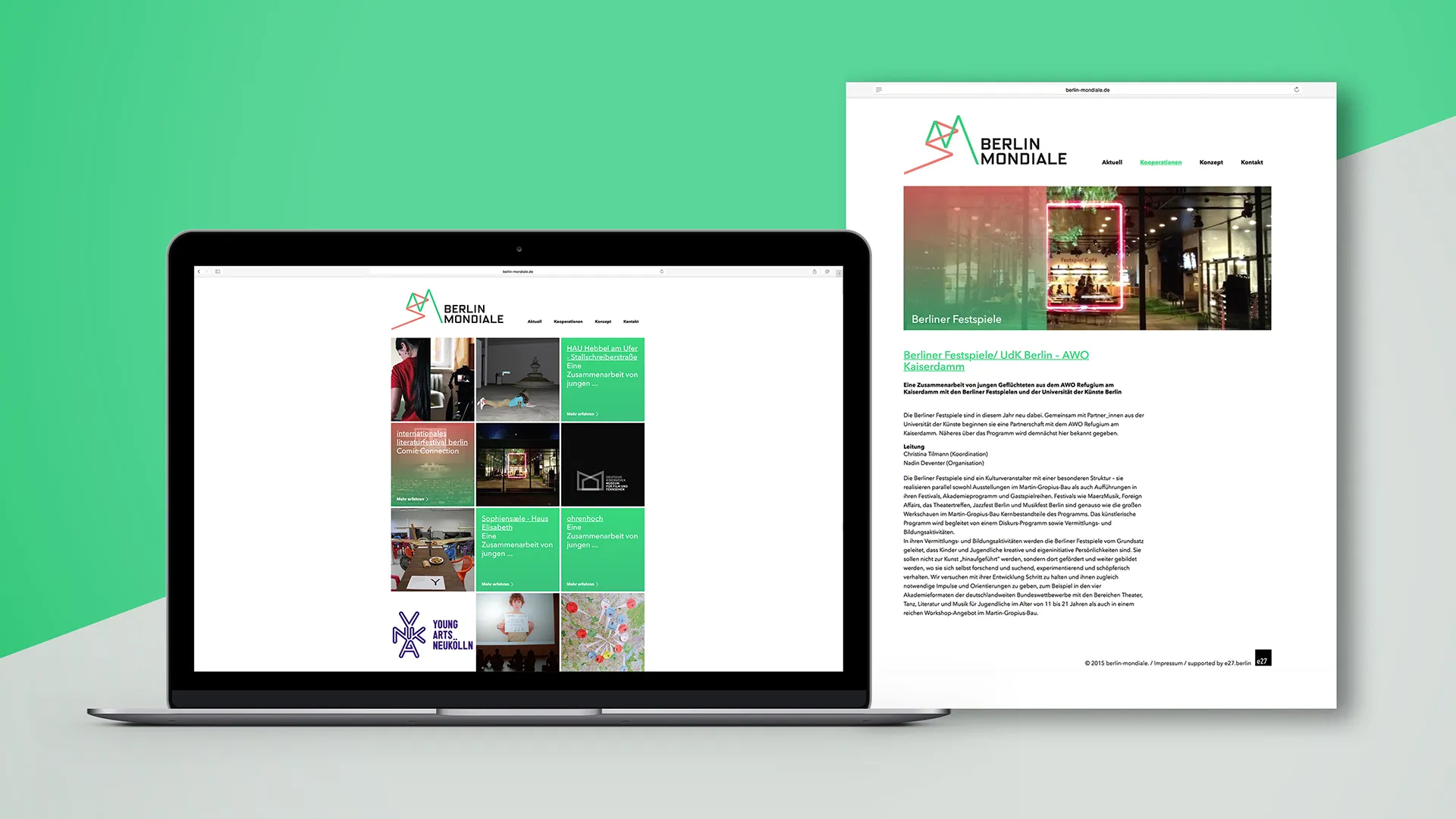 Berlin Mondiale: Berlin Mondiale Corporate Design