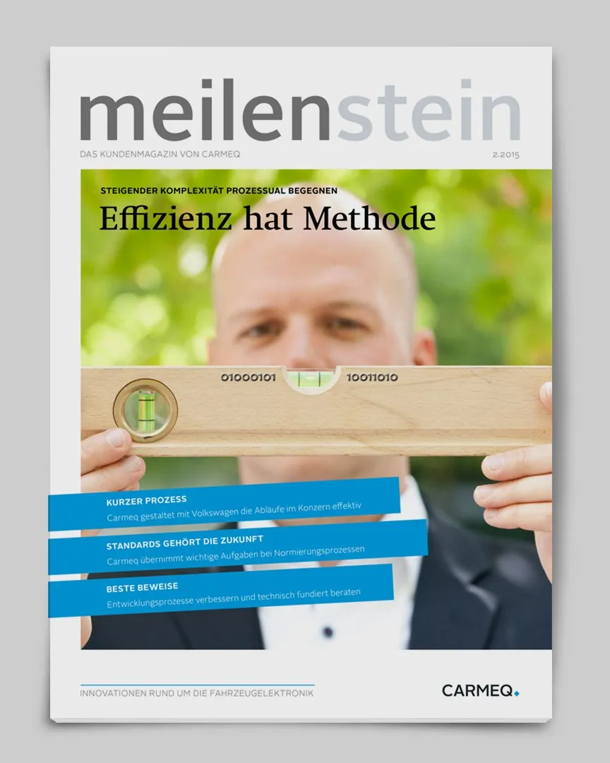 Carmeq GmbH: Carmeq Meilenstein