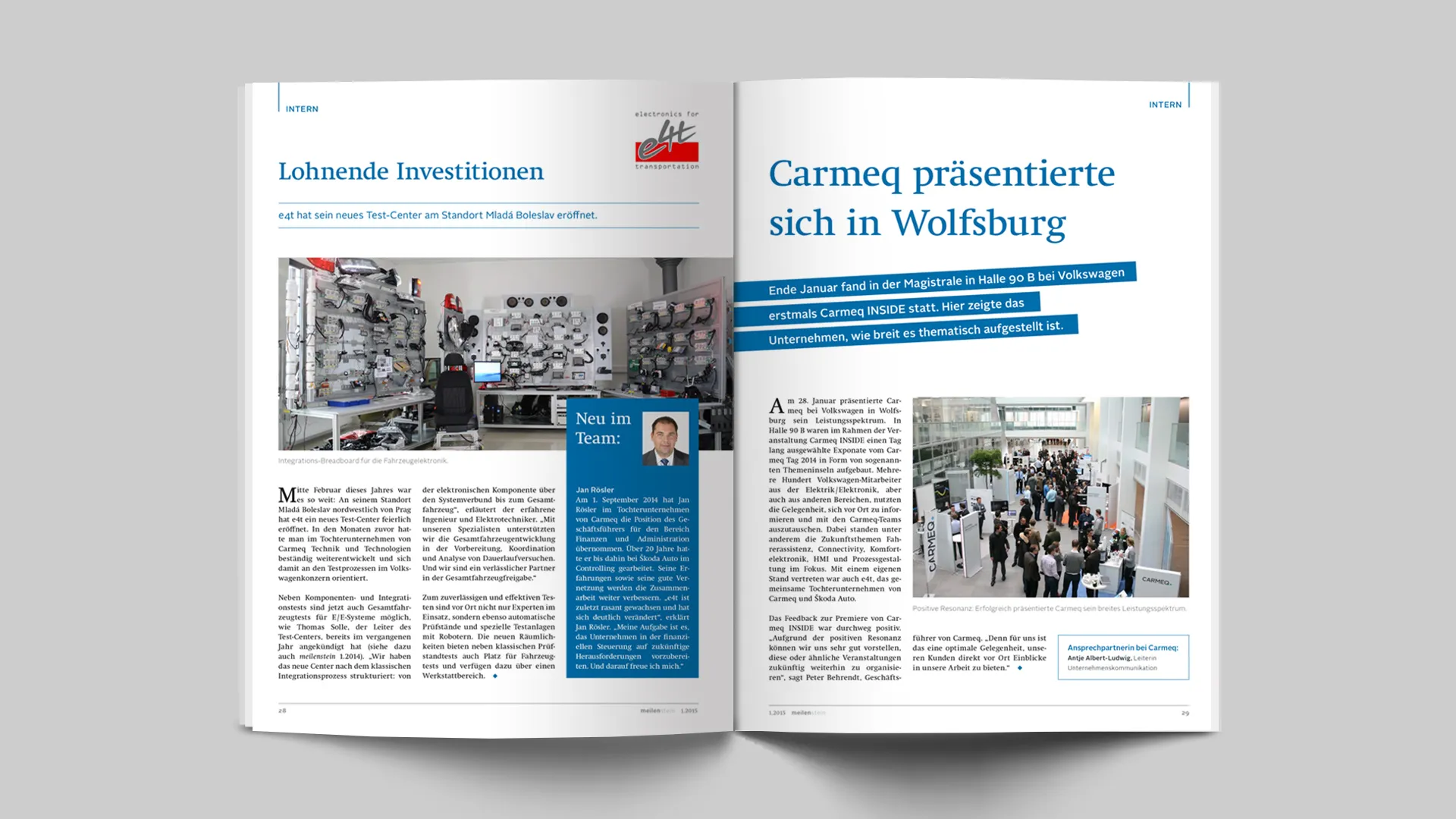 Carmeq GmbH: Carmeq Meilenstein