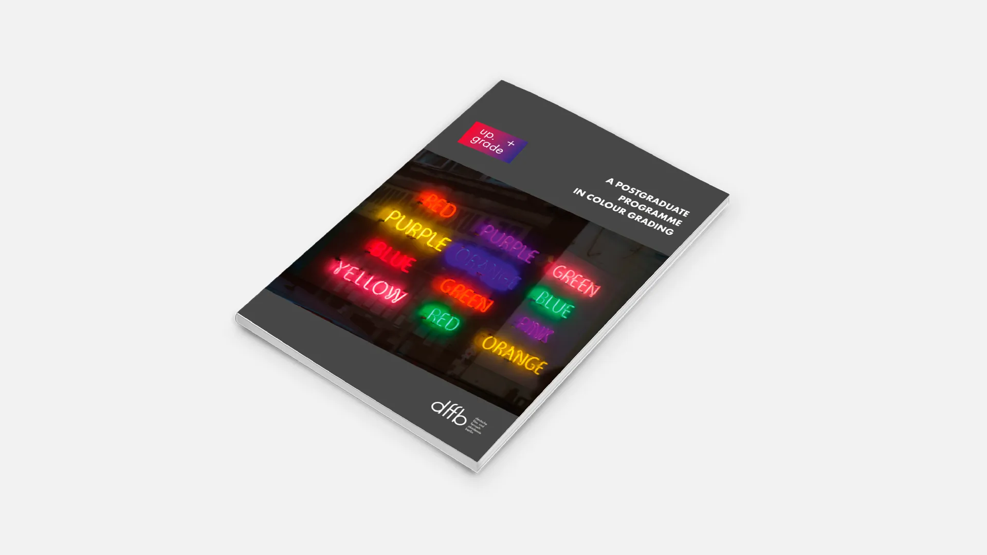 dffb – Deutsche Film- und Fernsehakademie Berlin: UP.GRADE Corporate Design & Website