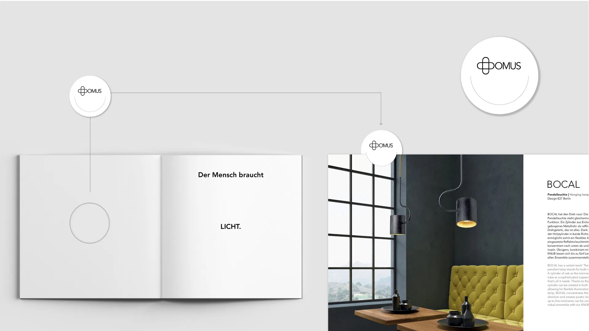 DOMUS – Licht zum Wohnen GmbH: DOMUS Licht zum Wohnen Corporate Design