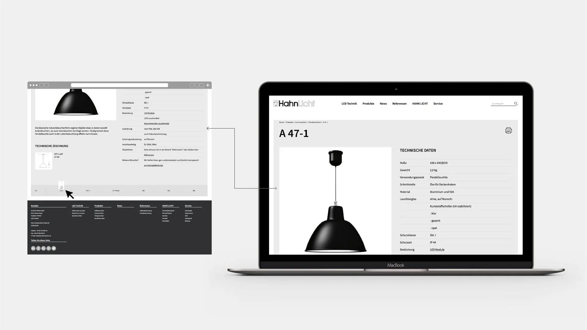 Hahnlicht: Hahnlicht Berlin – Website