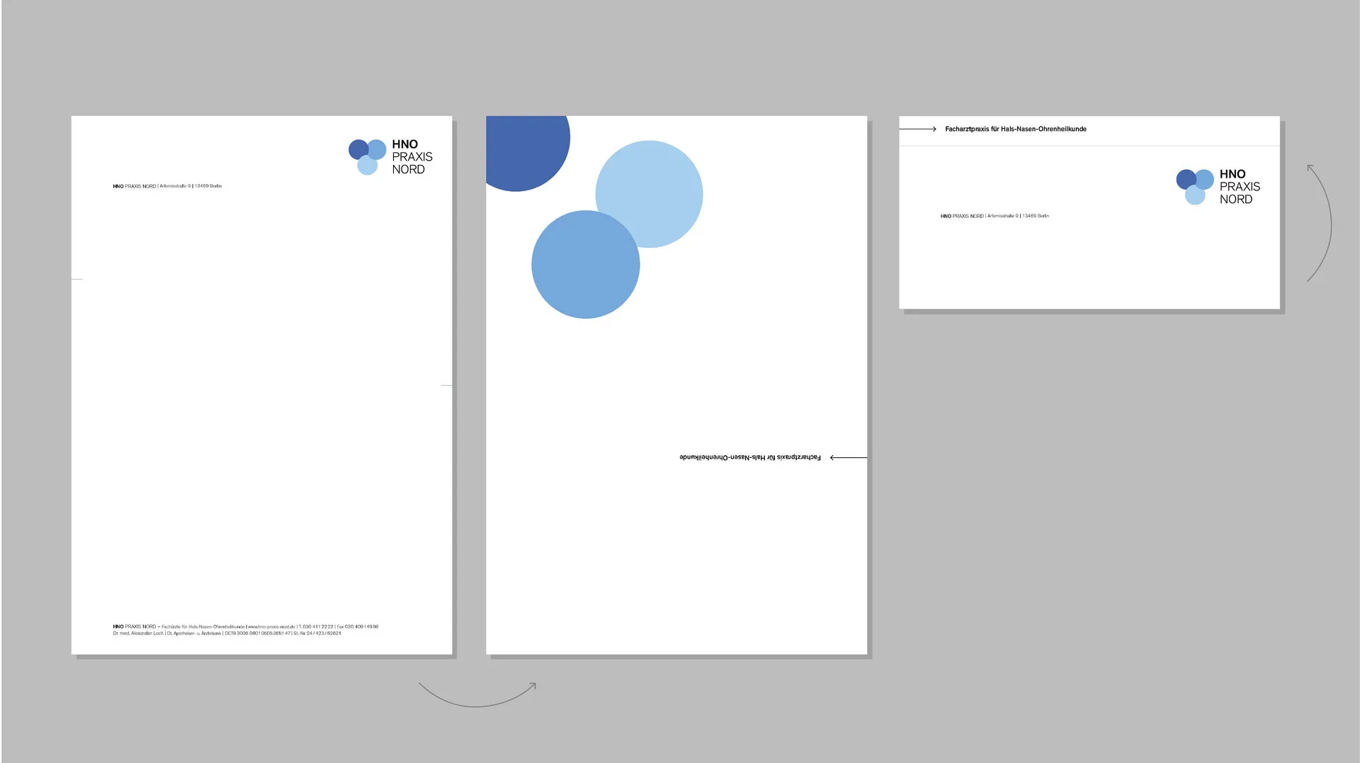 HNO Praxis Nord: HNO Praxis Nord Corporate Design
