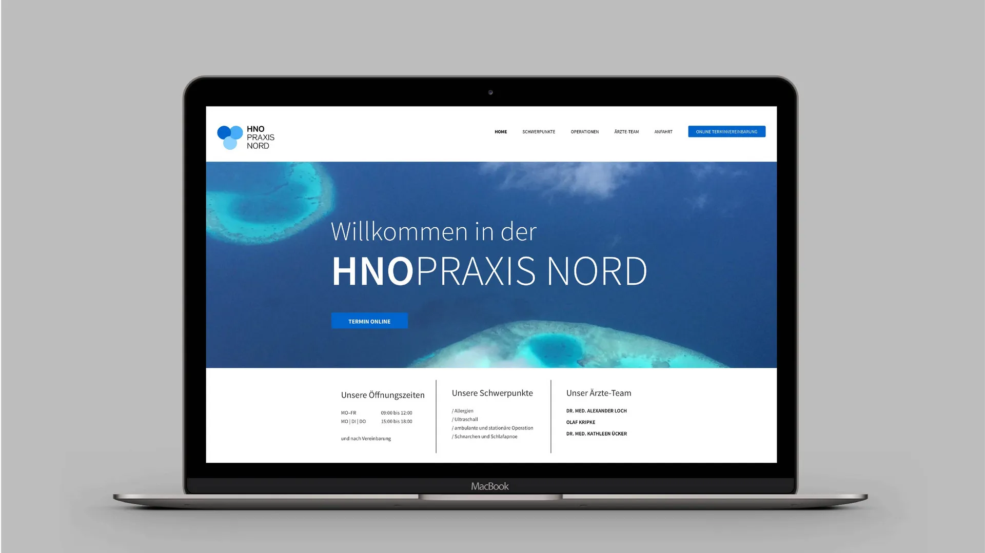 HNO Praxis Nord: HNO Praxis Nord Corporate Design