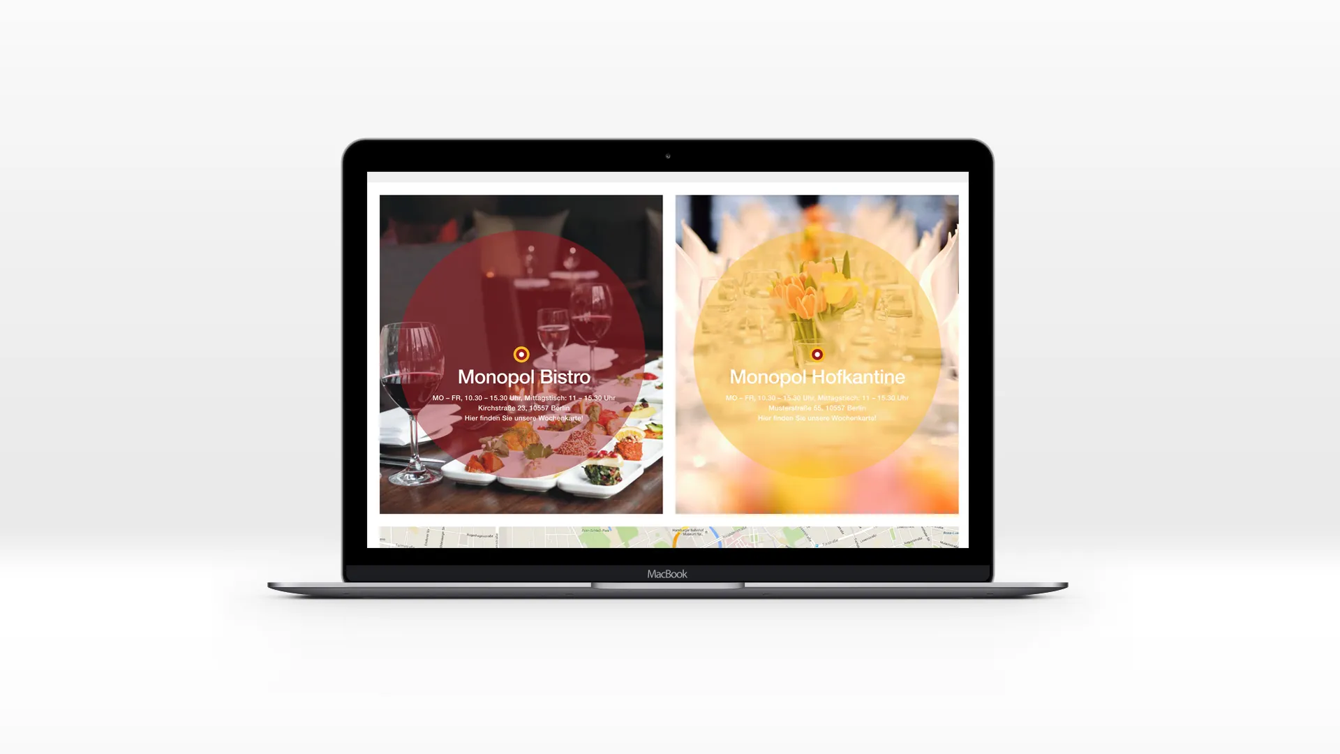 monopol catering: Monopol Catering Website