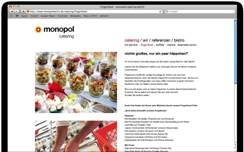 monopol catering