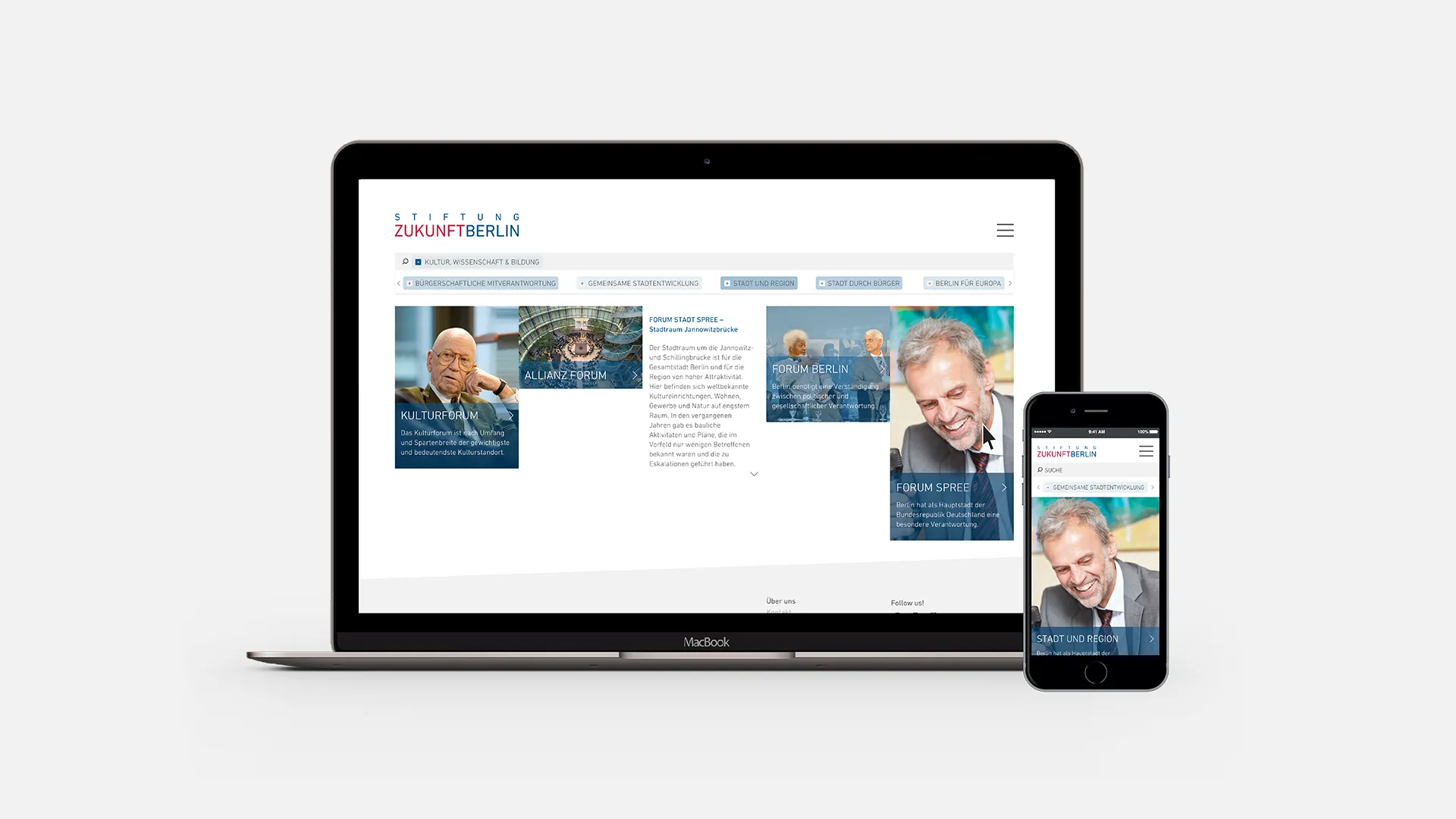 Stiftung Zukunft Berlin: Stiftung Zukunft Berlin Website