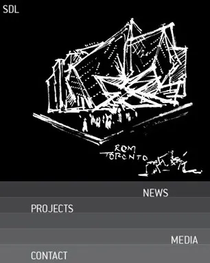 Studio Daniel Libeskind: Website